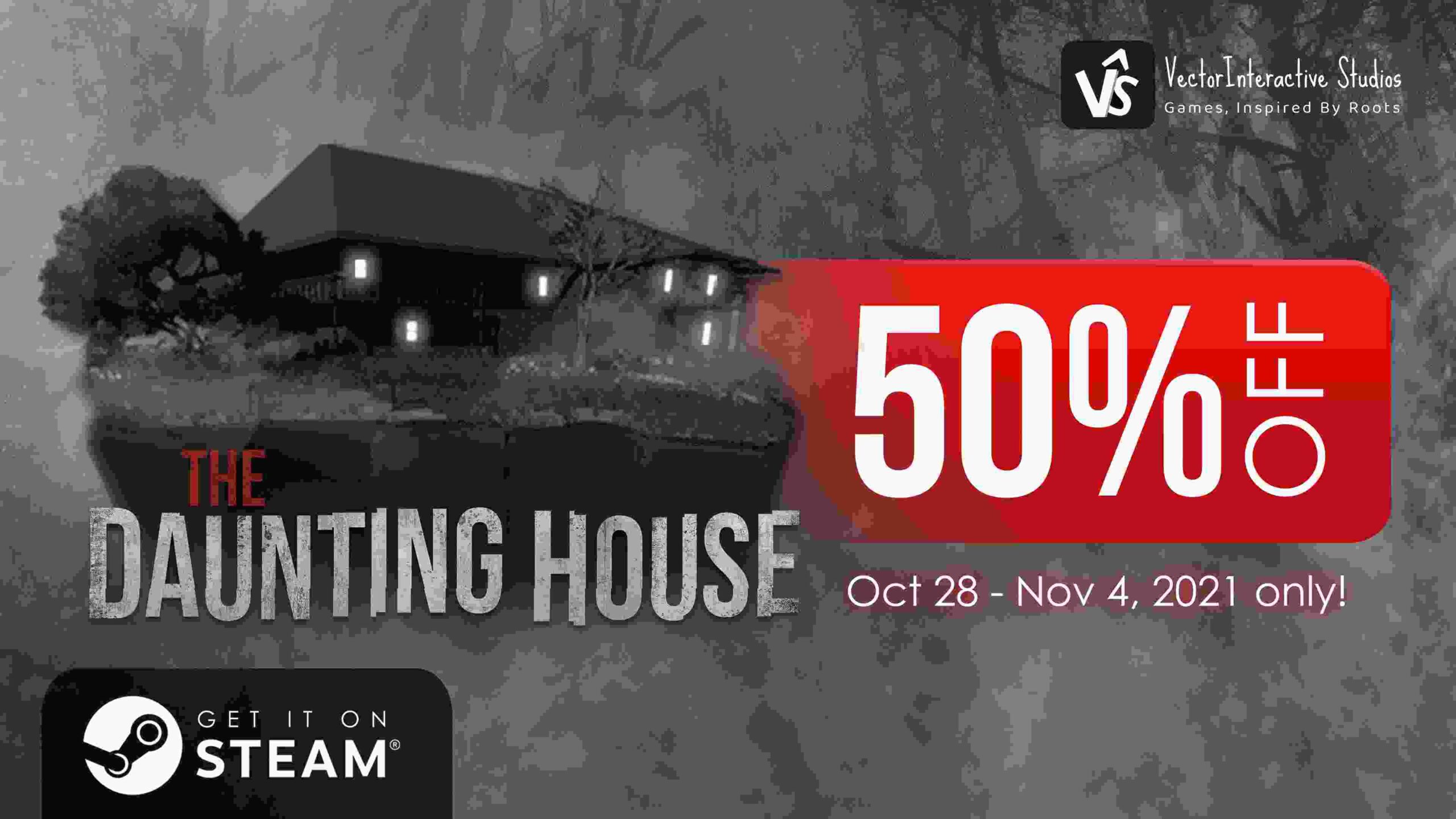 the daunting house halloween sale
