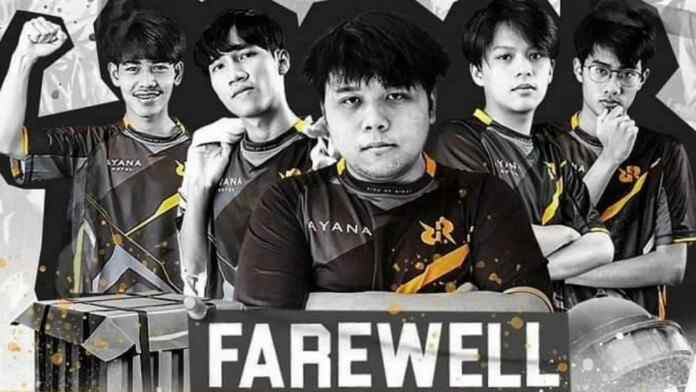 RRQ Disband Thailand PUBG