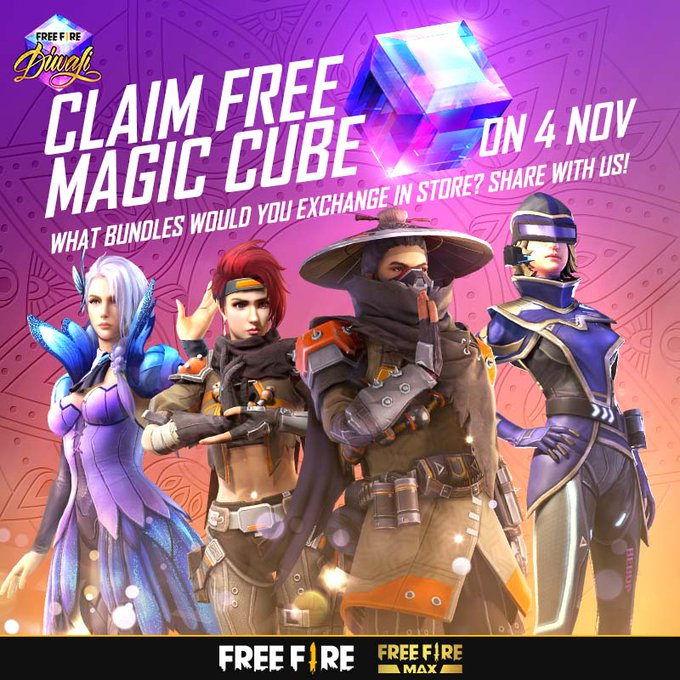 Free Fire Magic Cube Bundle