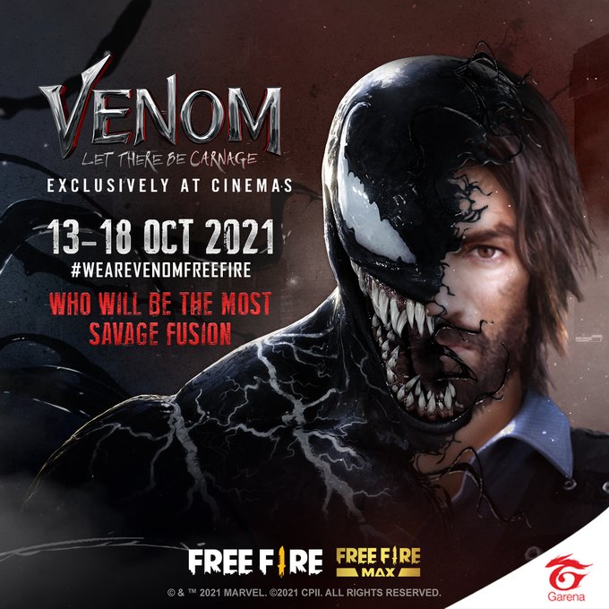 Free Fire X venom