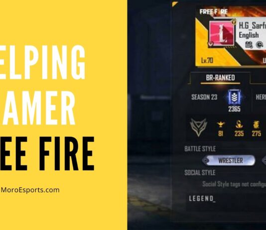 Featured Image: Helping Gamer Free Fire