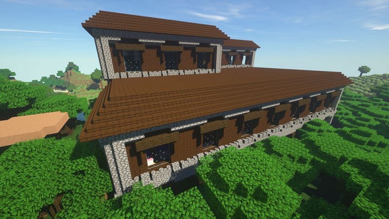 Woodland Mansion in Minecraft