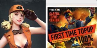 Free Fire Top Up Center in India: Get 100% Cash Bonus