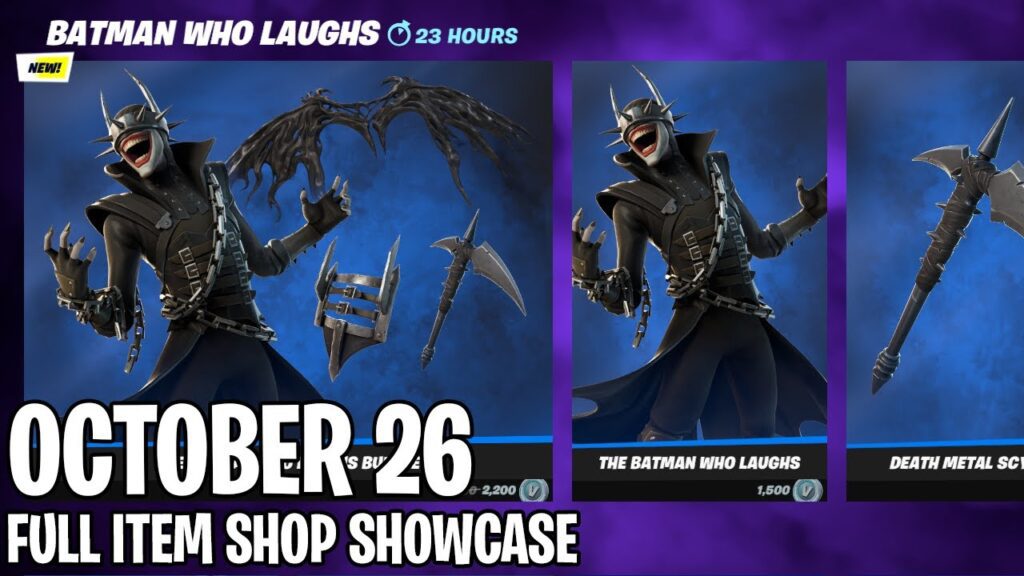 Batman Who Laughs Fortnite