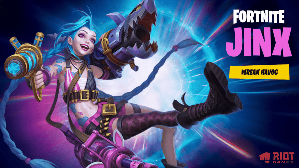 Fortnite x League of Legends Leaked: Jinx to join the Island next