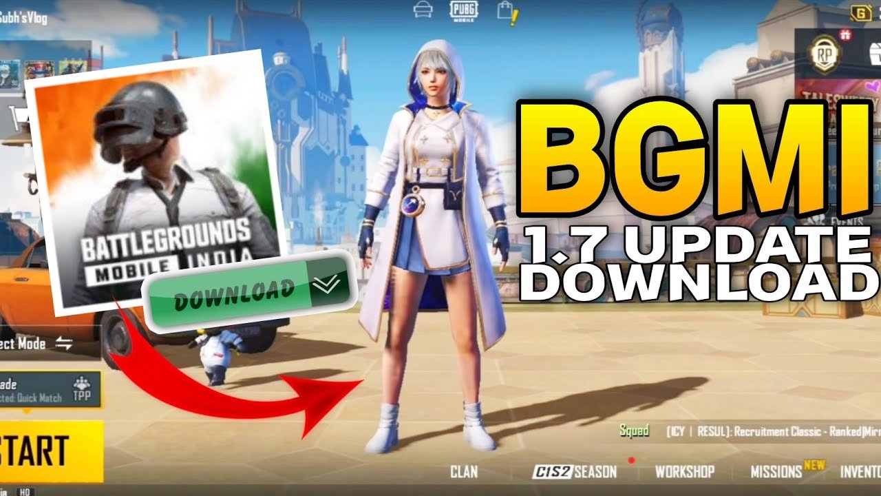 BGMI 1.7 Update Release Date for Indian Server and Other Features