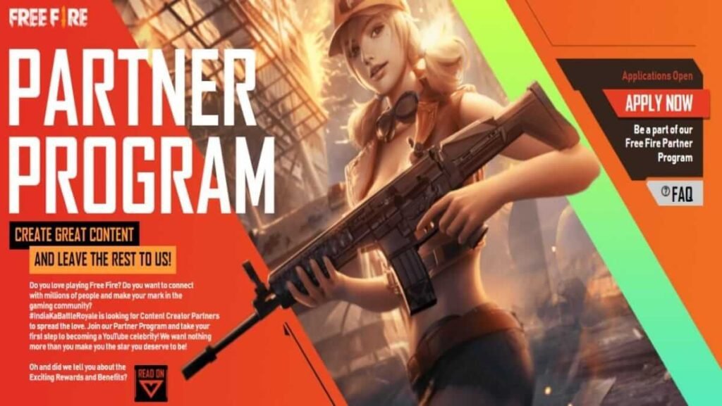 Free Fire Partner Program India: Free V Badge and How to Join?