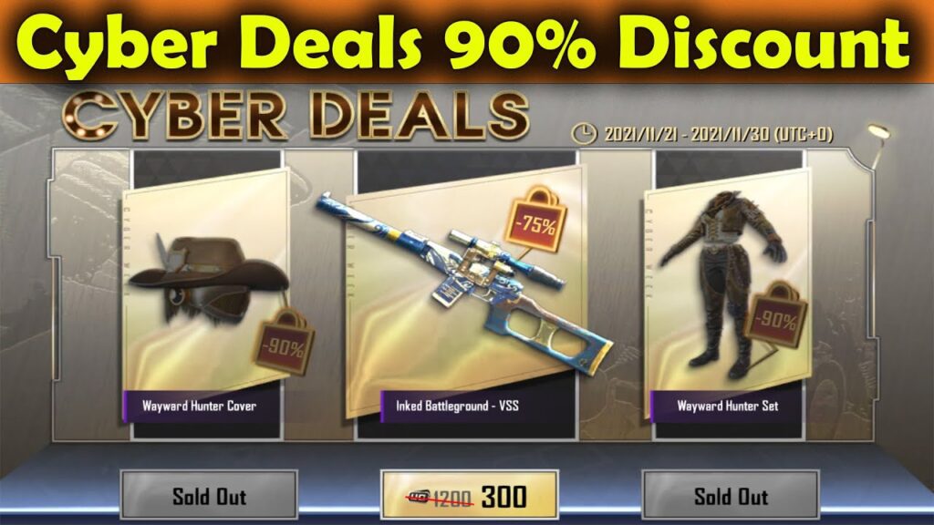 PUBG Mobile Wayward Hunter: Cyber Deals Discounts on Exclusive Items!