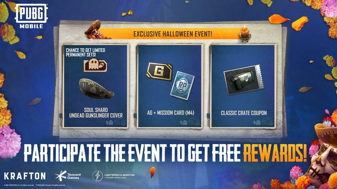 PUBG Mobile Halloween Event Live November 2021