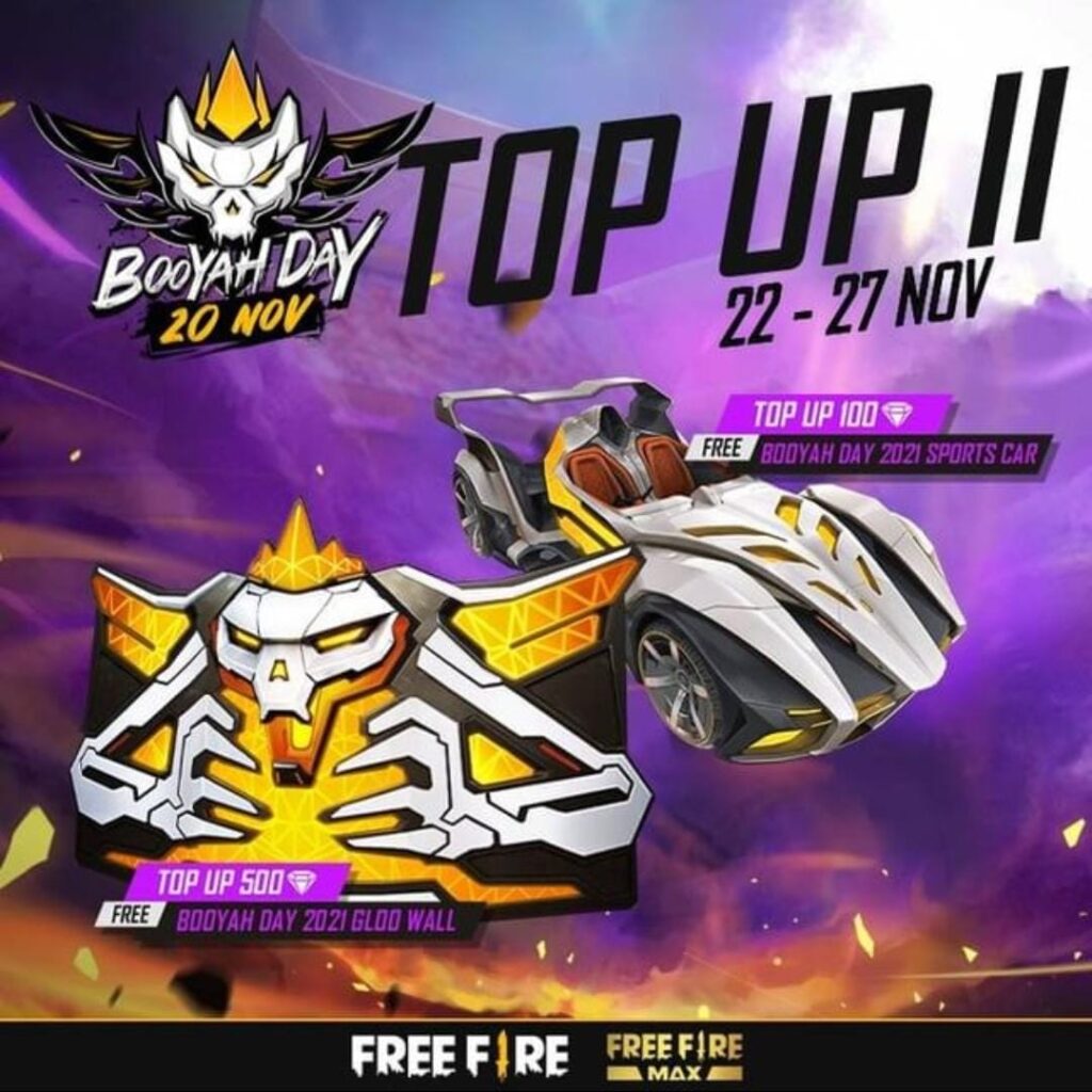 Booyah Day Top Up II Event Free Fire