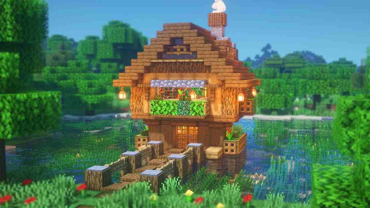 holiday base in Minecraft
