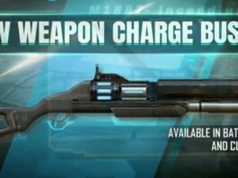 Free Fire Charge Buster: New Weapon in Free Fire Advance Server OB32!