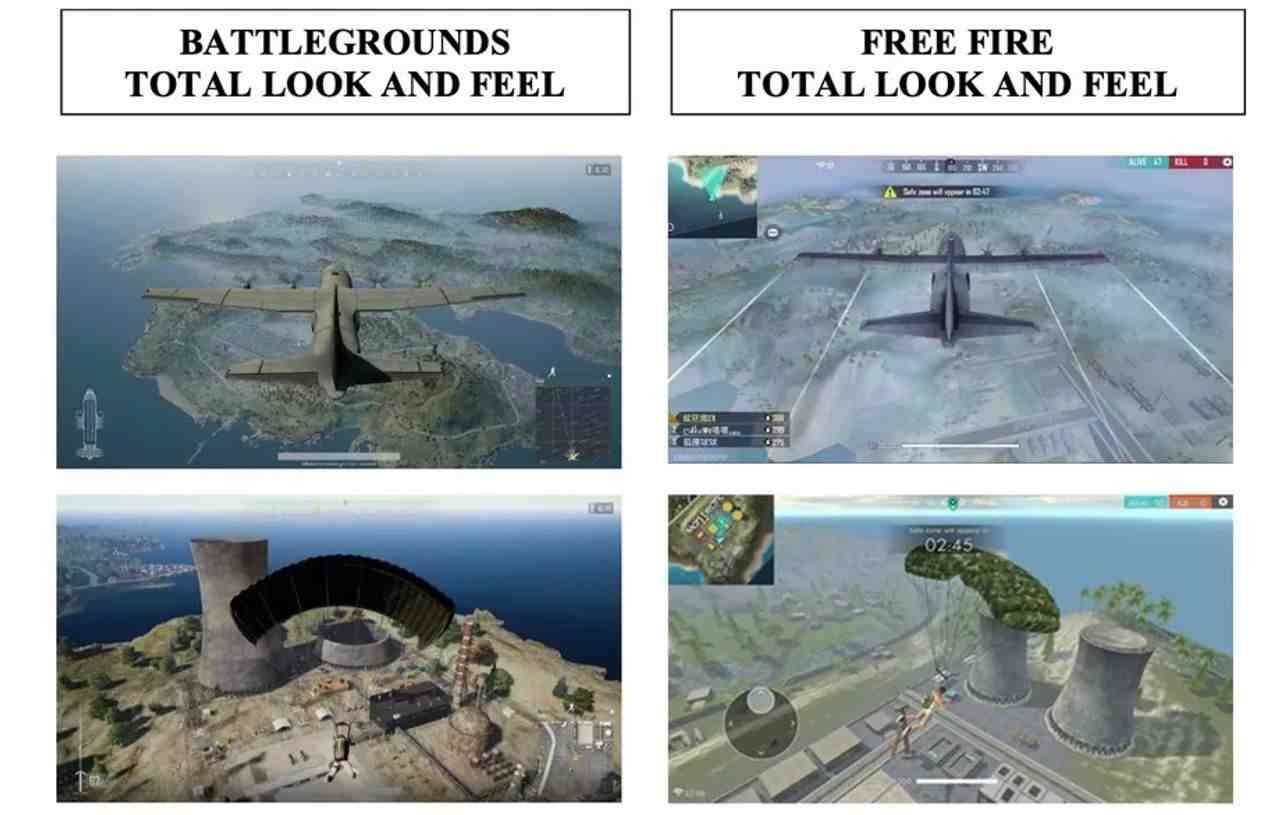 Comparison Between PUBG and FreeFire