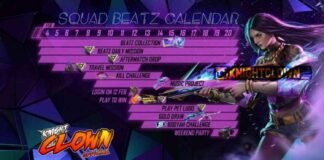 Free Fire Squad Beatz Event Calendar: Everything You Need to Know!