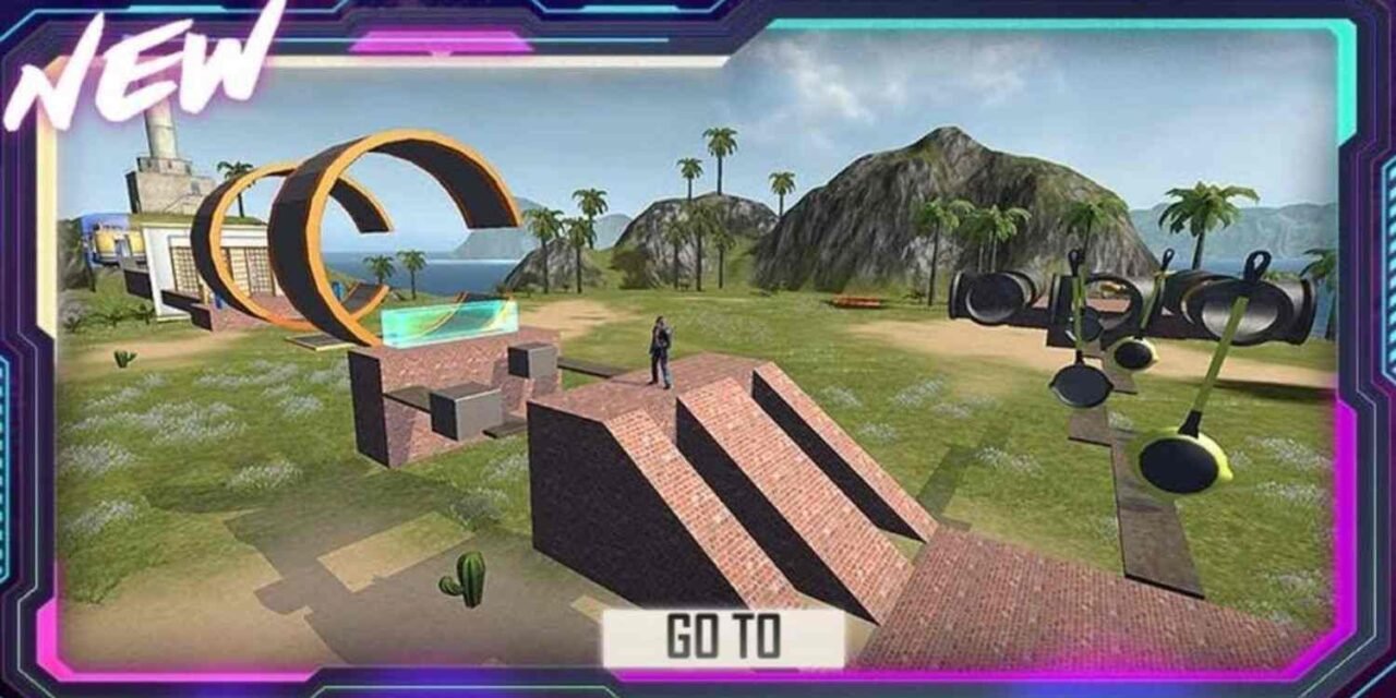 free fire parkour map