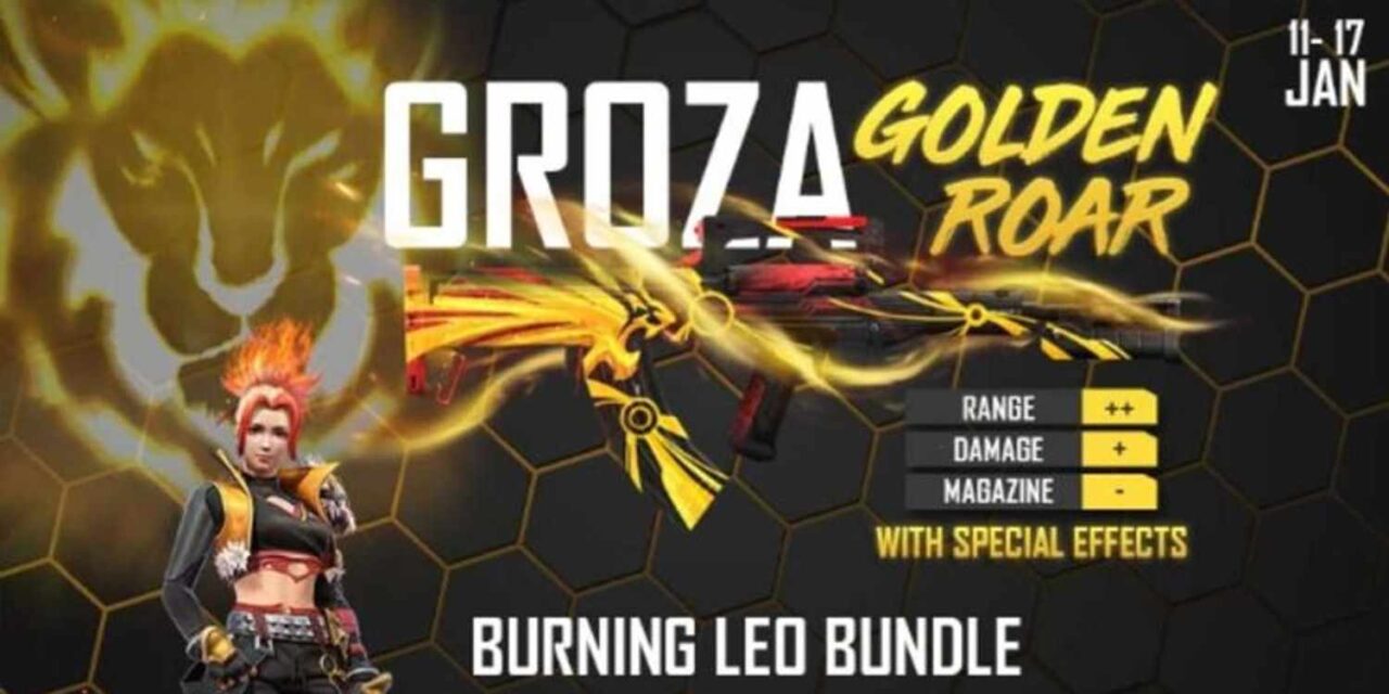 Free Fire Faded Wheel: How to Get Golden Roar Groza in Free Fire? 