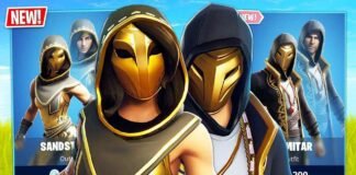 Sandstorm Skin Fortnite