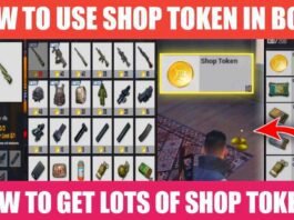 Shop Token In BGMI
