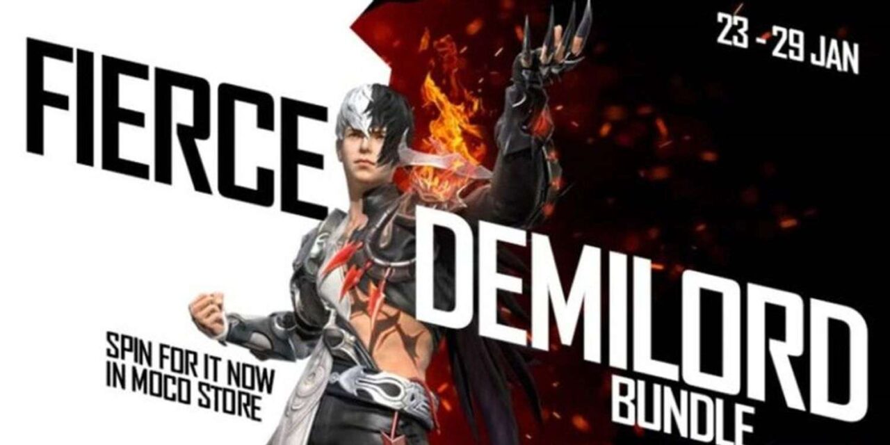 Free Fire Moco Store: Get Fierce Demilord Bundle in Free Fire!