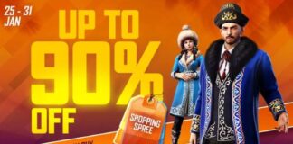 Free Fire Shopping Spree: Get Up To 90% Discount on Free Fire Items!