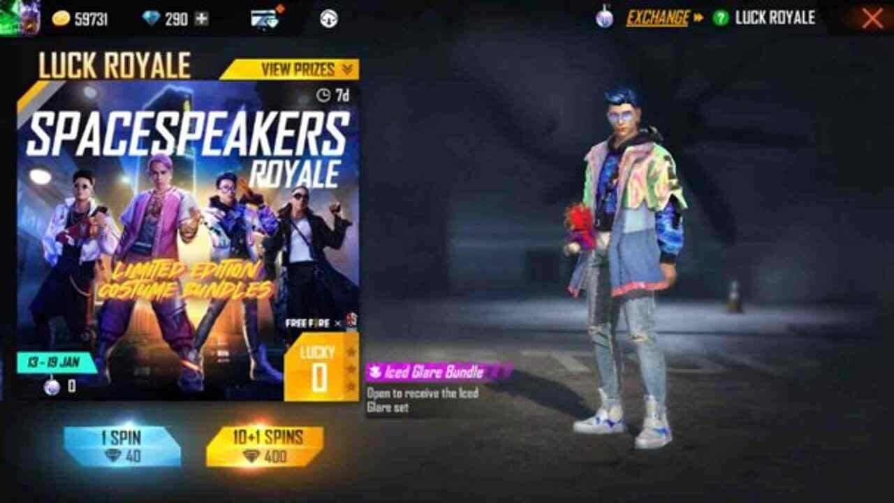 Free Fire Spacespeaker Royal: Get Limited Edition Costume Bundles!