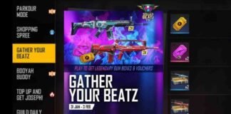 Free Fire Gather Your Beatz Event: Get Loot Crates and Vouchers!