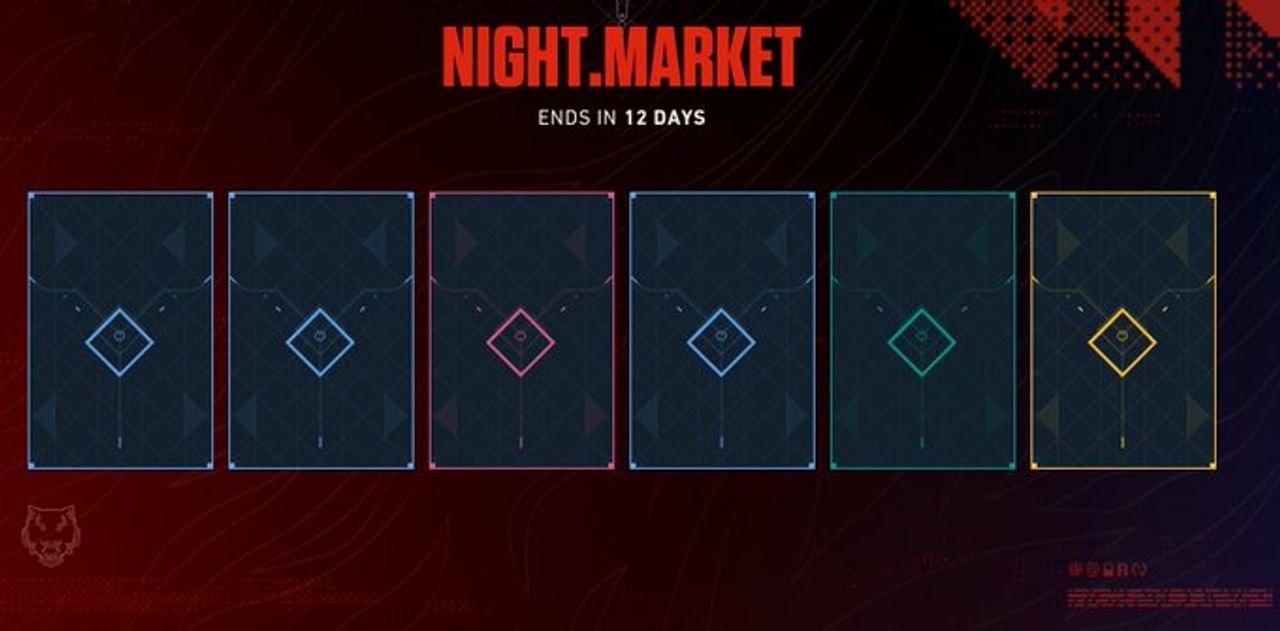 Skins In Valorant Night Market 2022