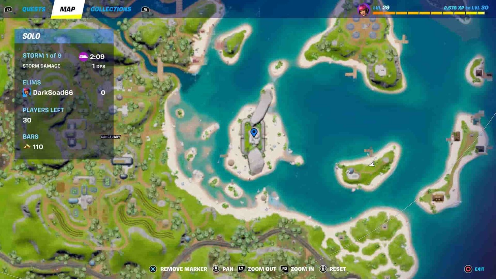 Where to Find Sunburned Shacks Fortnite: Collect Level up Token