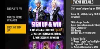 Free Fire Booyah Sign Up Event: Get Exclusive Bundle and Emote!