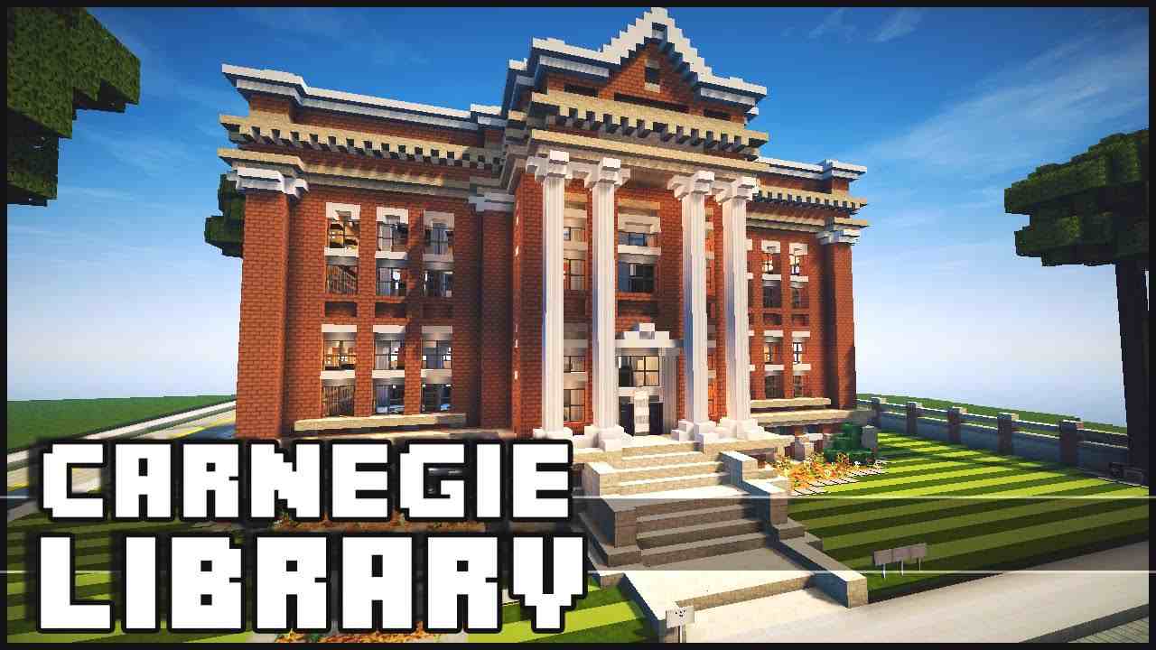 library in Minecraft