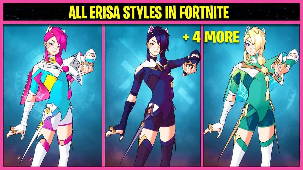 Erisa Fortnite Skin: But a Genshin Impact Inspired In Appearance