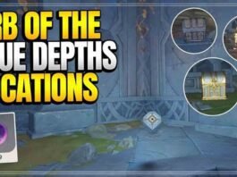 Genshin Impact Chasm: All Location Orb of the Blue Depths