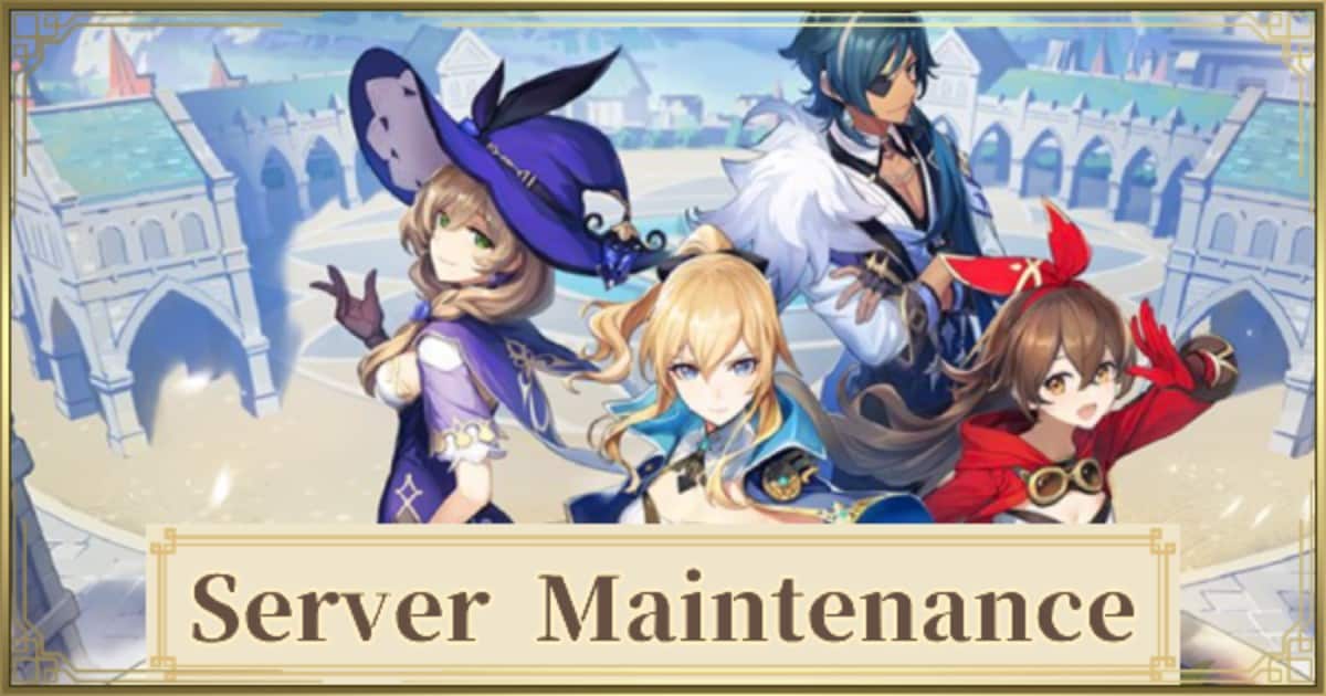 Genshin-Impact-Server-Maintenance