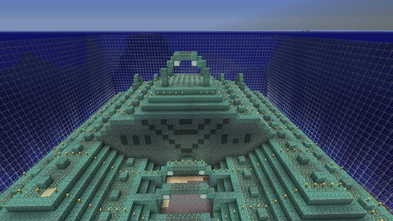 Ocean Monument in Minecraft
