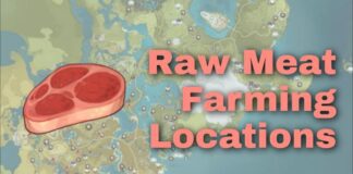 Genshin Impact Raw Meat Location: How to Get Raw Meat Easily?