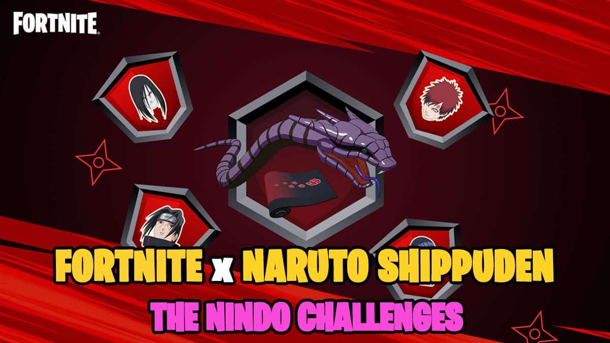 Fortnite x Naruto THE NINDO Challenges 2 (Fortnite x Naruto FREE REWARDS The  Nindo) THOUGHTS 
