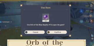 Genshin Impact: Location and Usage of Orb of the Blue Depths