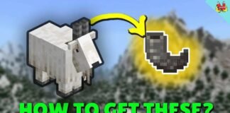 Minecraft Goat Horns