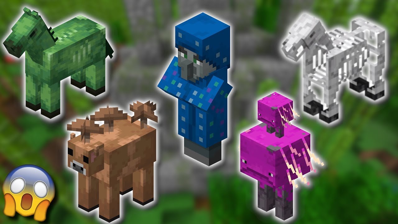 what-are-some-of-the-rarest-minecraft-mobs