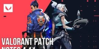 VValorant Patch Update 4.11