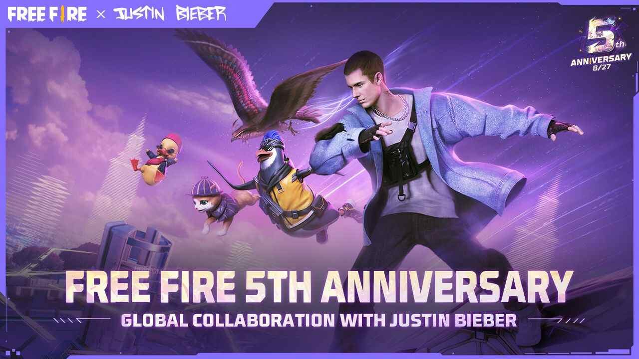 Free Fire 5th anniversary