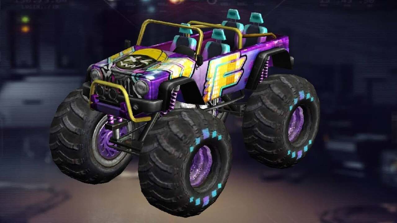 Free Fire Max Monster Truck Skin