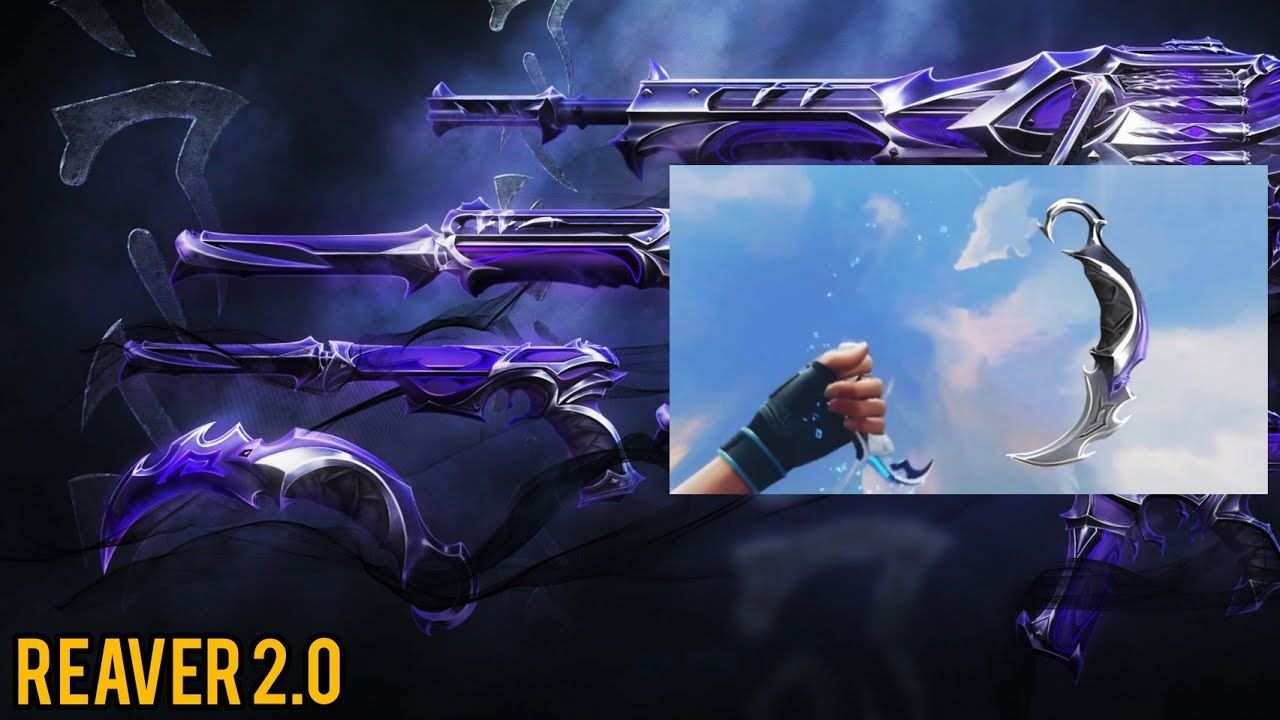 Reaver 2.0 Karambit Included in the Valorant Night Market.