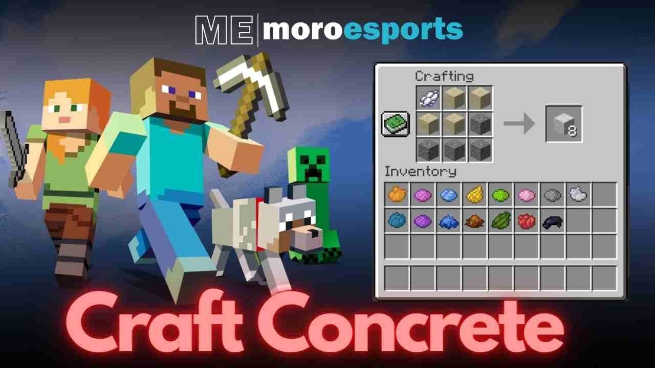 minecraft concrete Guide