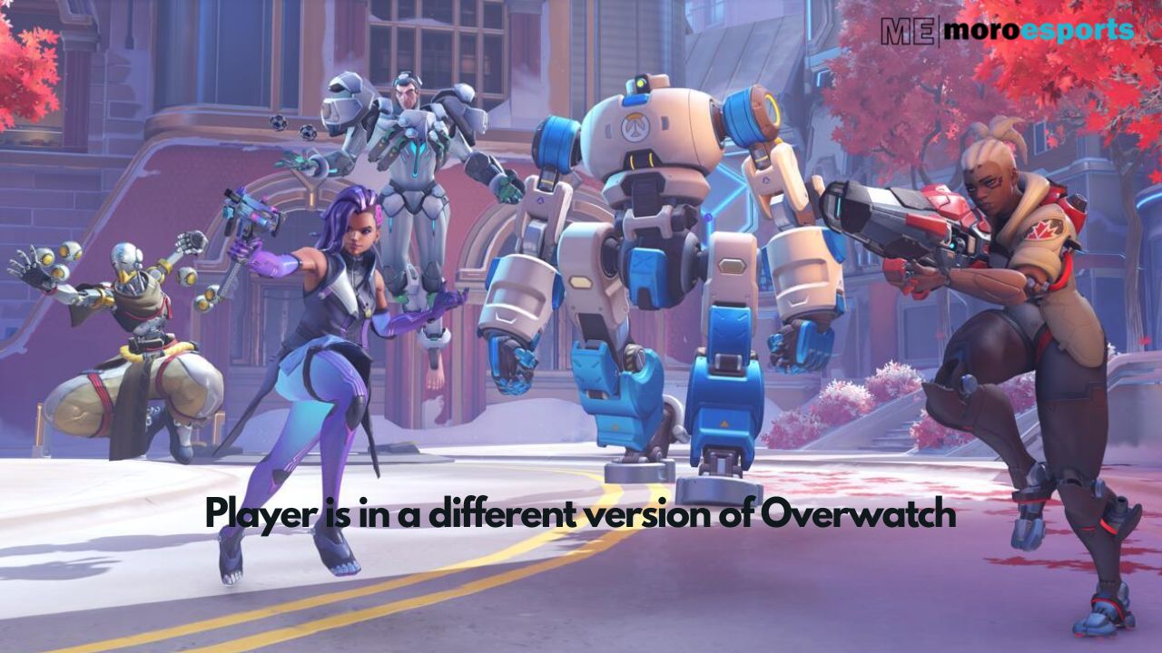 overwatch 2 bug player is in a different version of overwatch