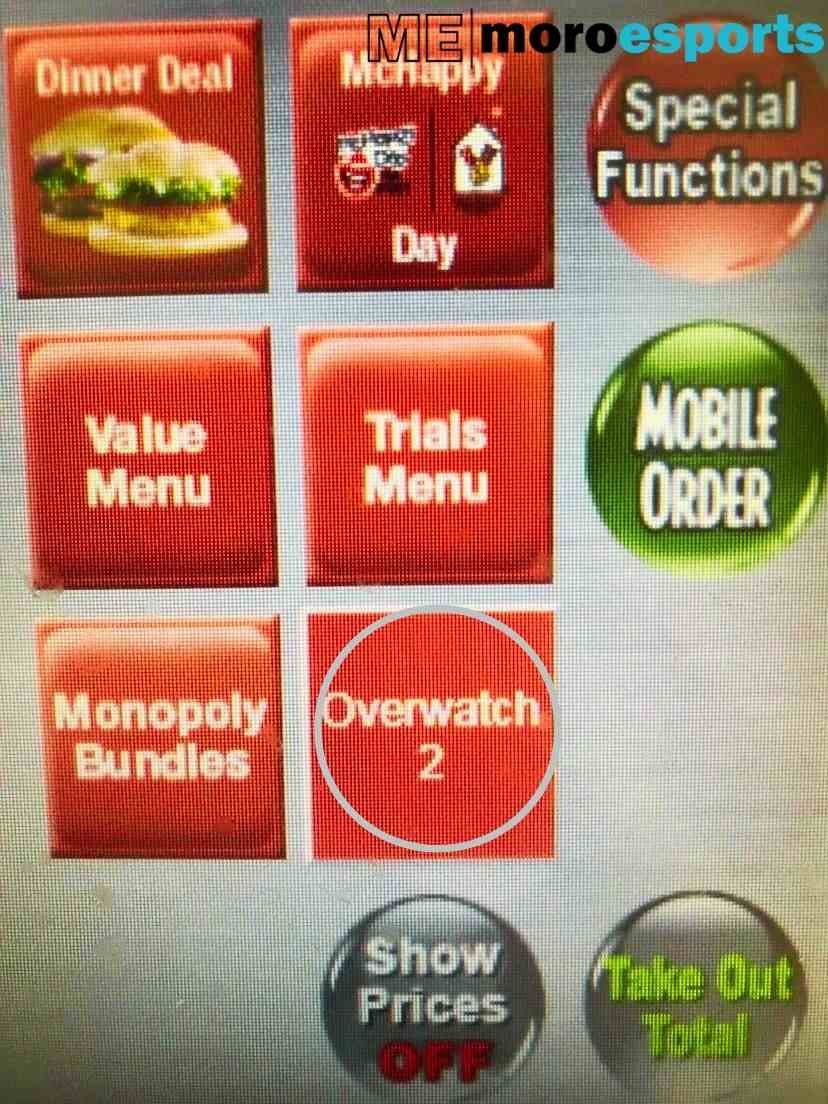 overwatch 2 button in mc donalds