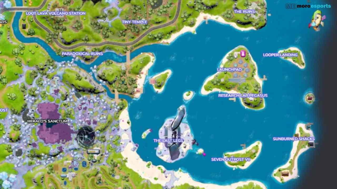 sunburned shacks location fortnite