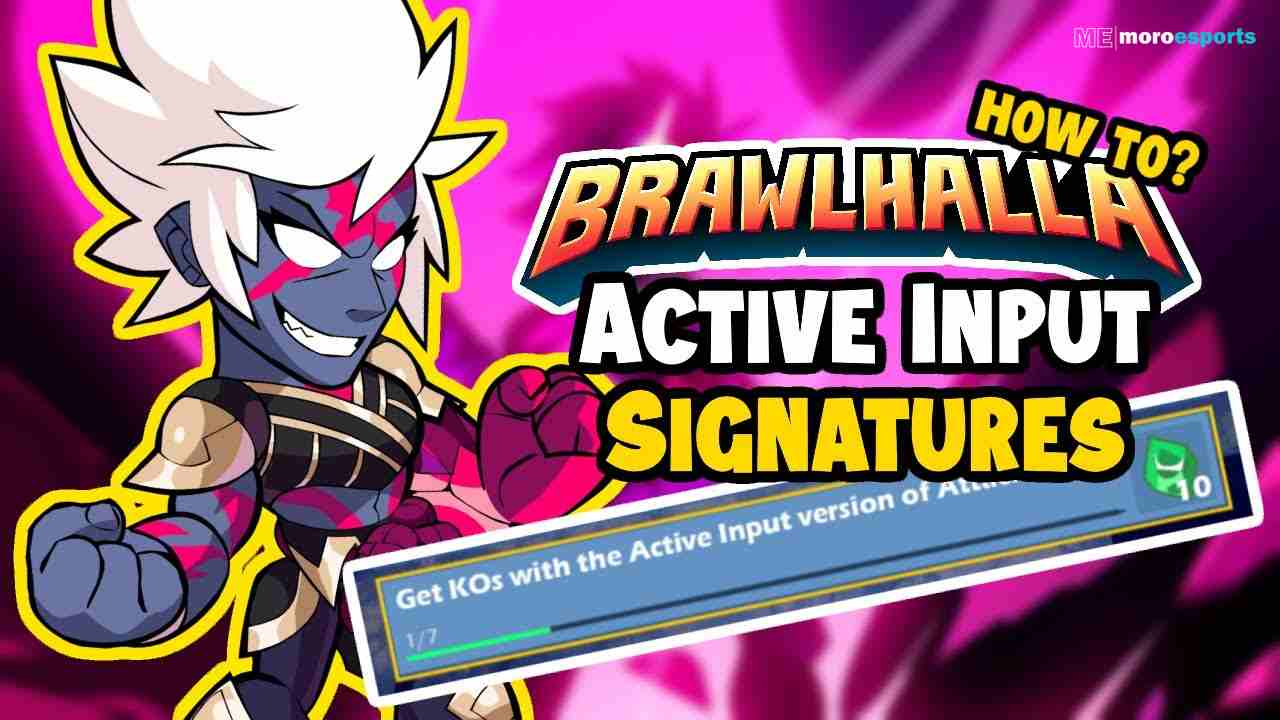 what are all the active input in brawlhalla