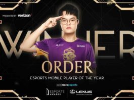 Player of the Year at Esports Awards 2022