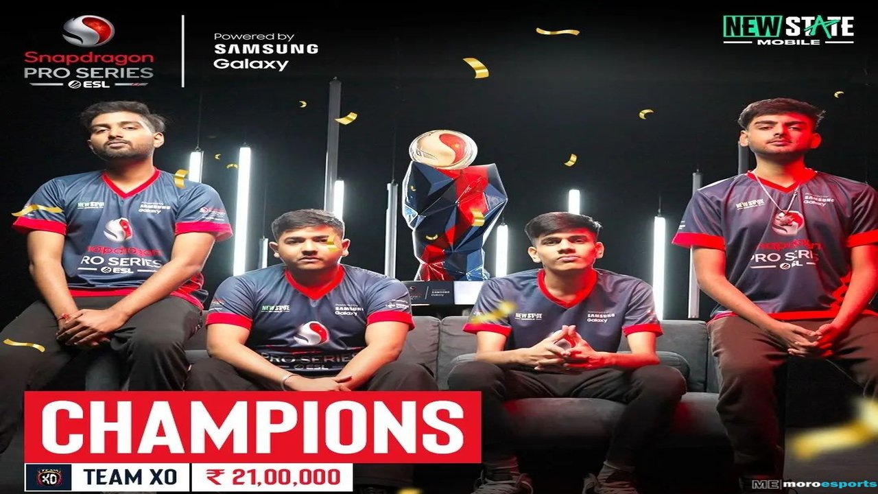 Team XO has won the PUBG New State Pro Series India